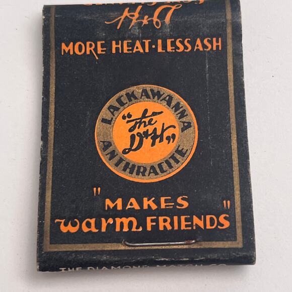 Massachusetts Wharf Coal Co 30 Kilby St Boston Vintage Matchbook Cover TB8-MB-7 - Picture 2 of 2